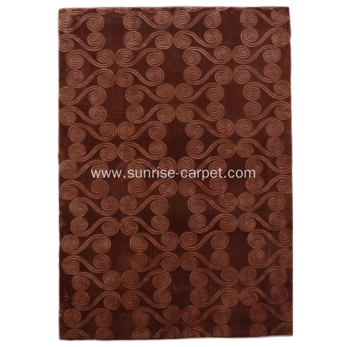 Polyester Embossing Design Carpet